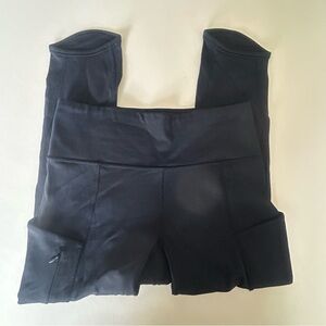 Athleta Crop Capri‎ Leggings Navy Women’s Size Small athletic yoga